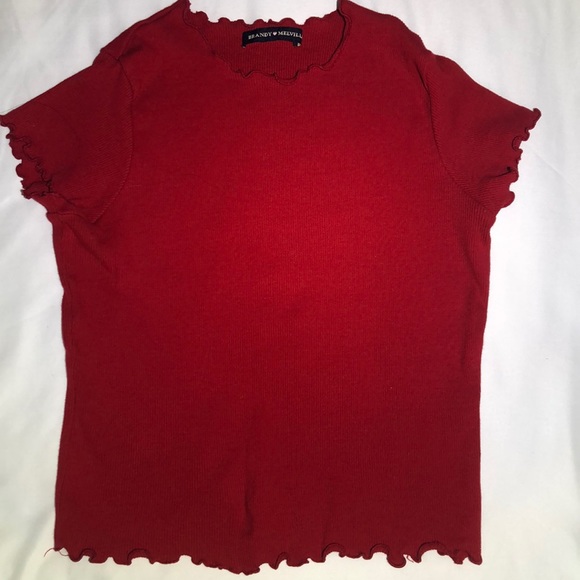Rare, Red, Brandy Melville, Crop Top - Picture 1 of 4